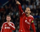 Liverpool’s Virgil van Dijk braced for PSG test as he calls season ‘unacceptable’
